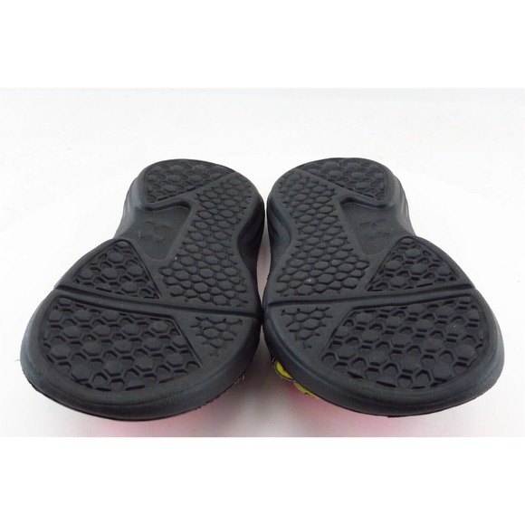 Under armour Black Synthetic Slides Girls‎ Shoes Size 2 - Picture 6 of 6